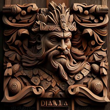 3D model Dagda in Latvia (STL)